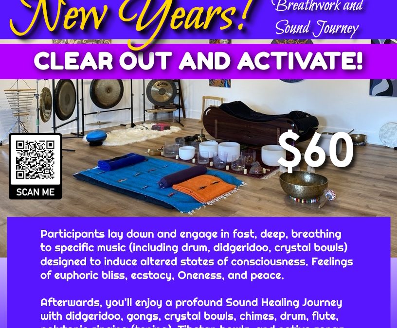 New Years Breathwork and Sound Healing Journey