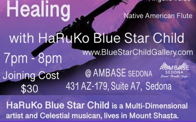 Lemurian Sound Transmission Healing with HaRuKo Blue Star Child