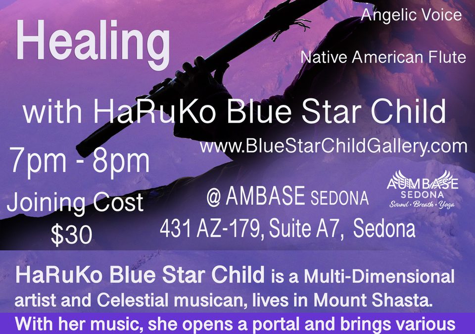 Lemurian Sound Transmission Healing with HaRuKo Blue Star Child