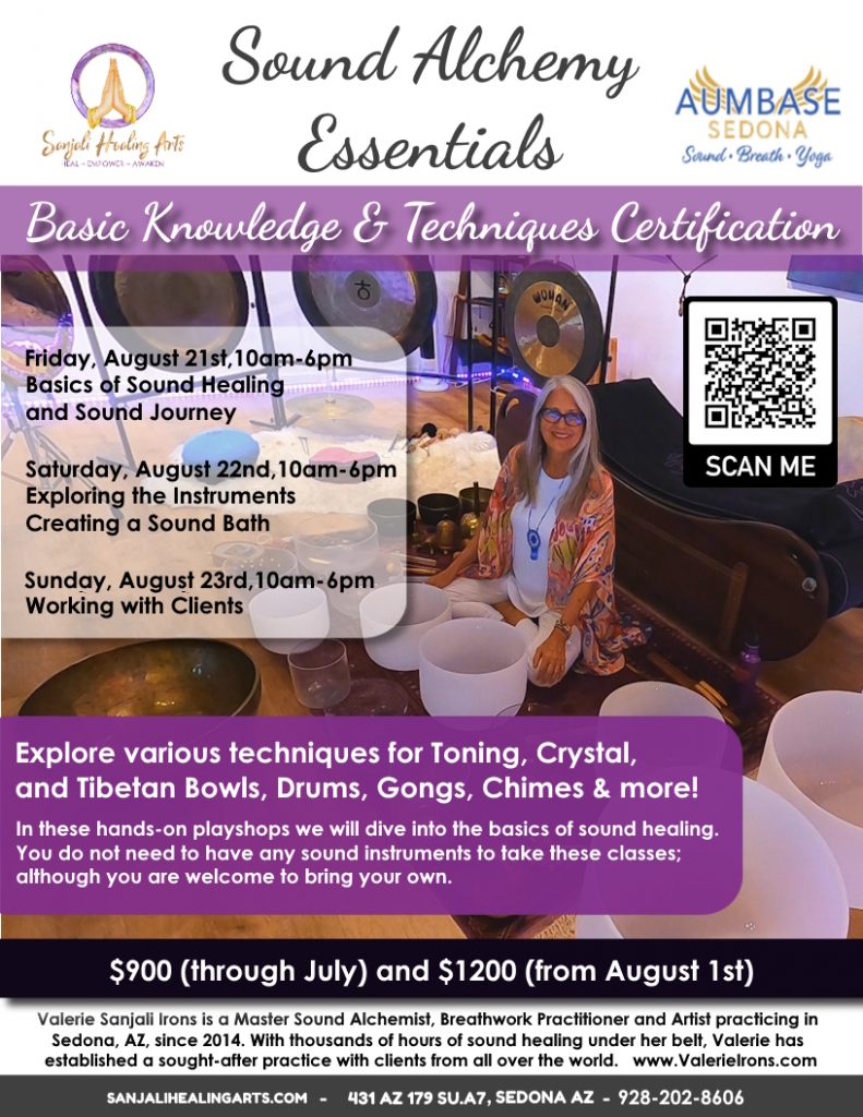 Sound Alchemy Essentials — Basic Knowledge & Techniques Certification